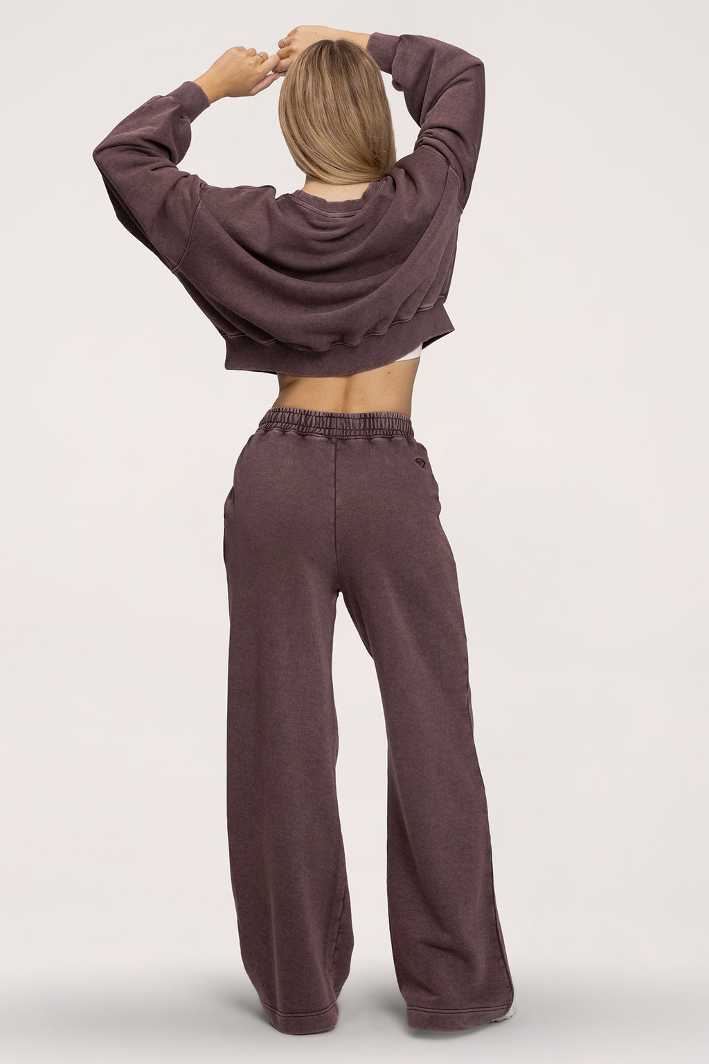Easy Jogginghose mit geradem Bein chocolate