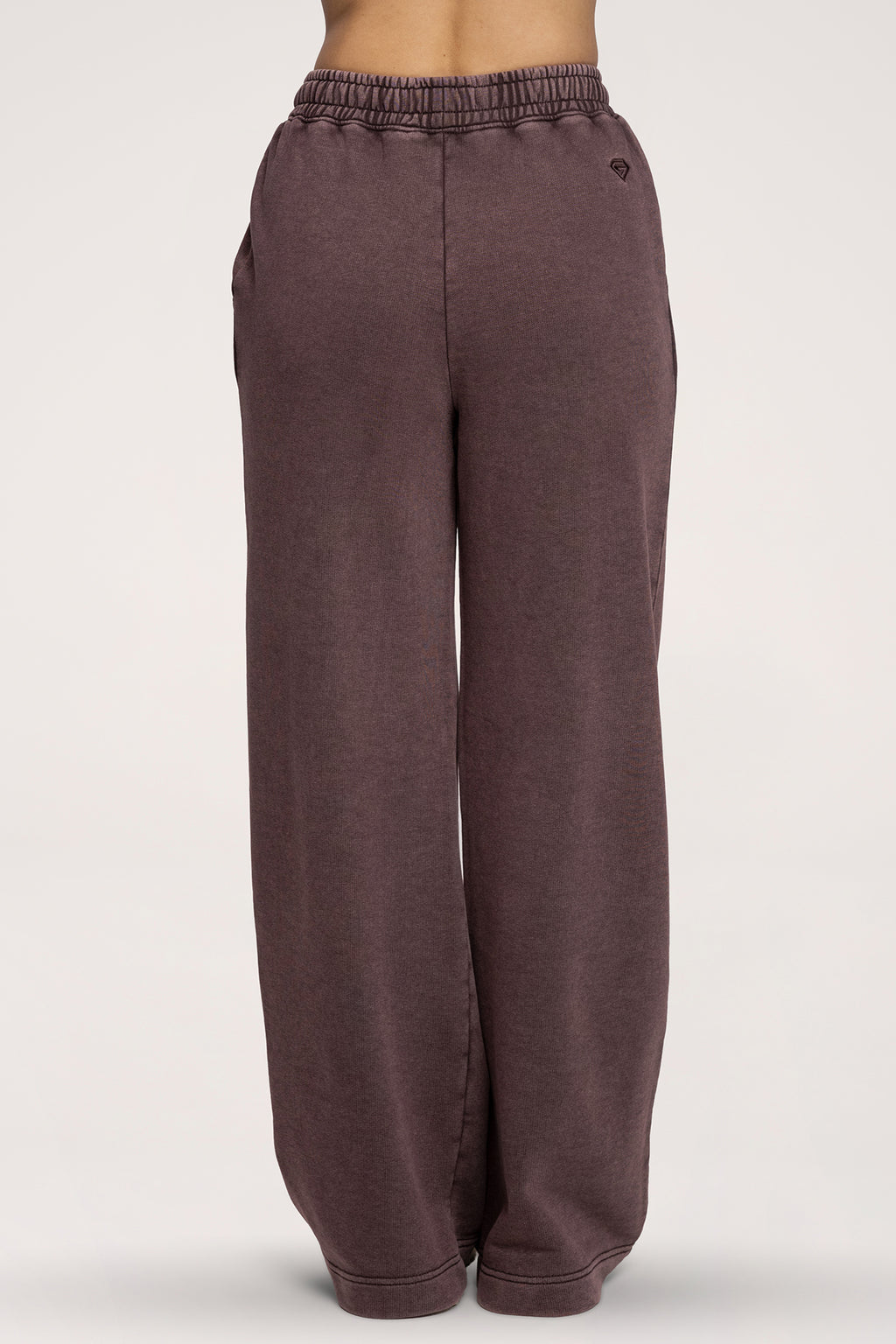 Easy Jogginghose mit geradem Bein chocolate