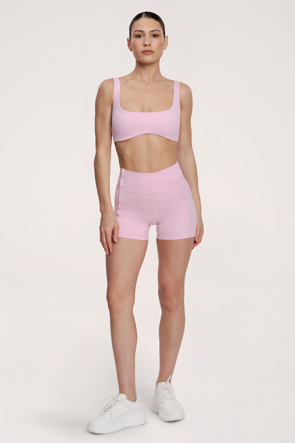 Biustonosz pilates era pink