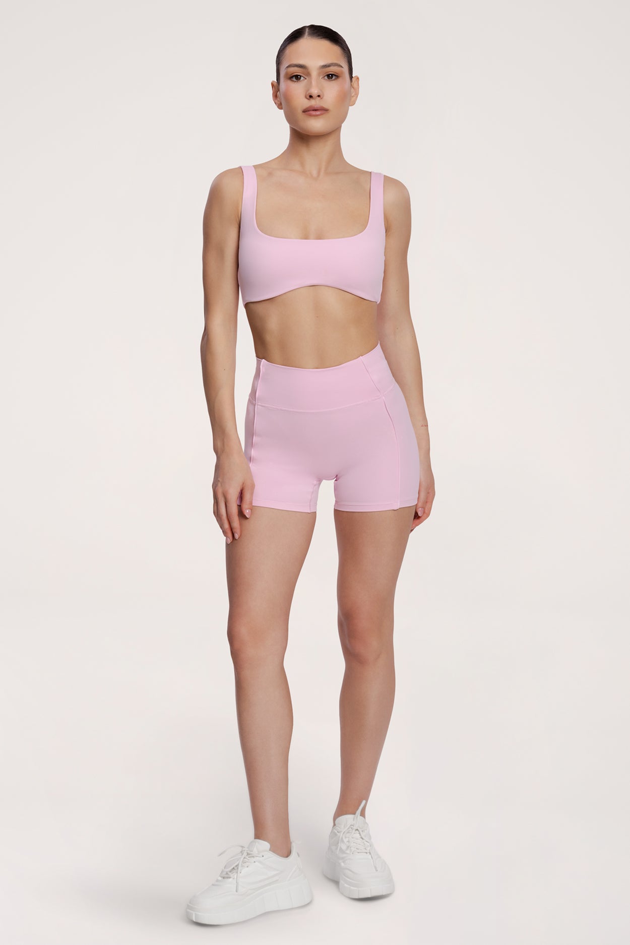 Biustonosz pilates era pink