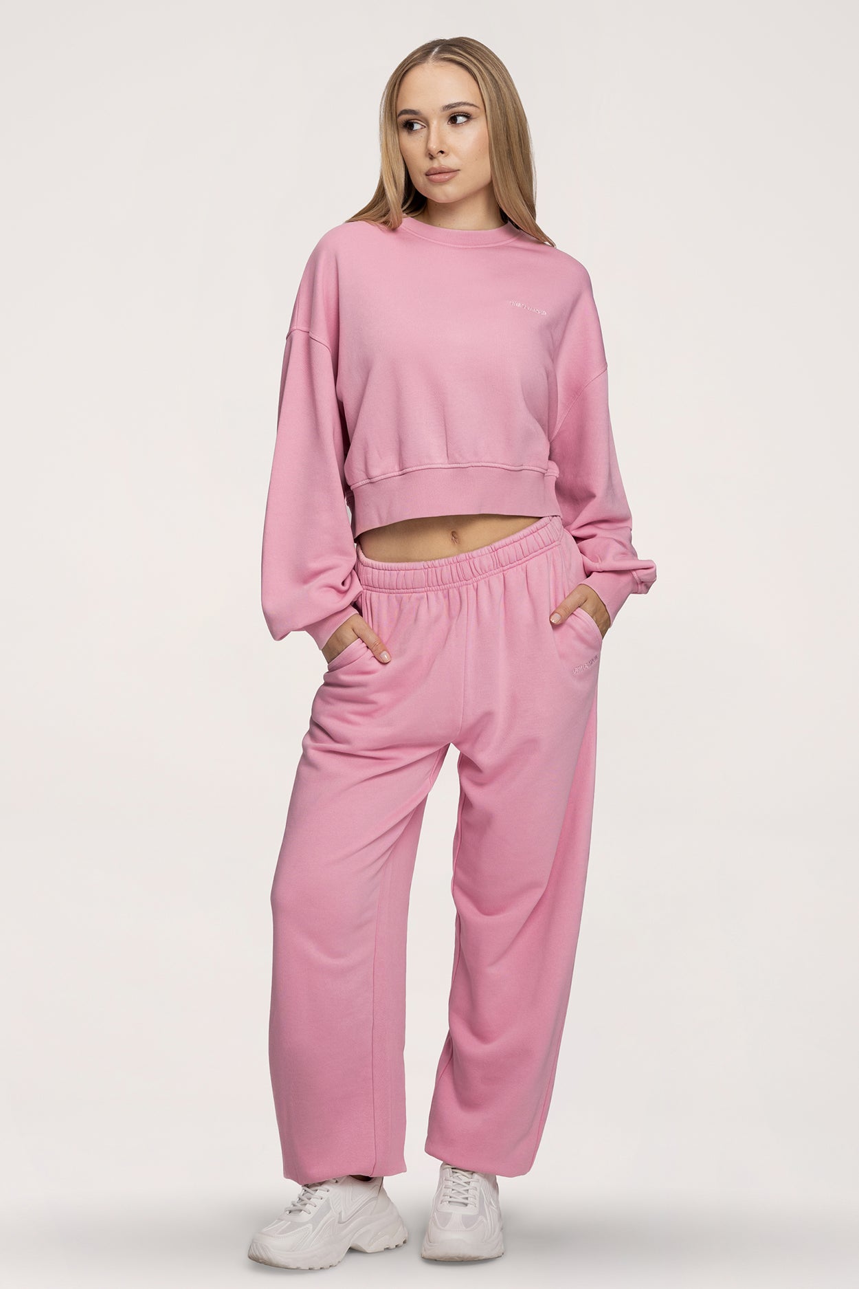 Easy Cuffed Sweatpants light pink