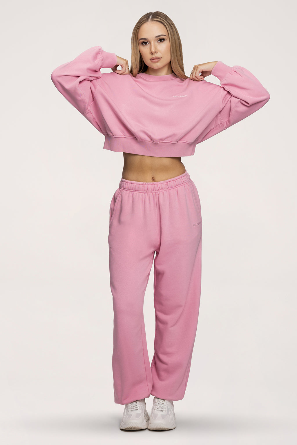 Easy Cuffed Sweatpants light pink
