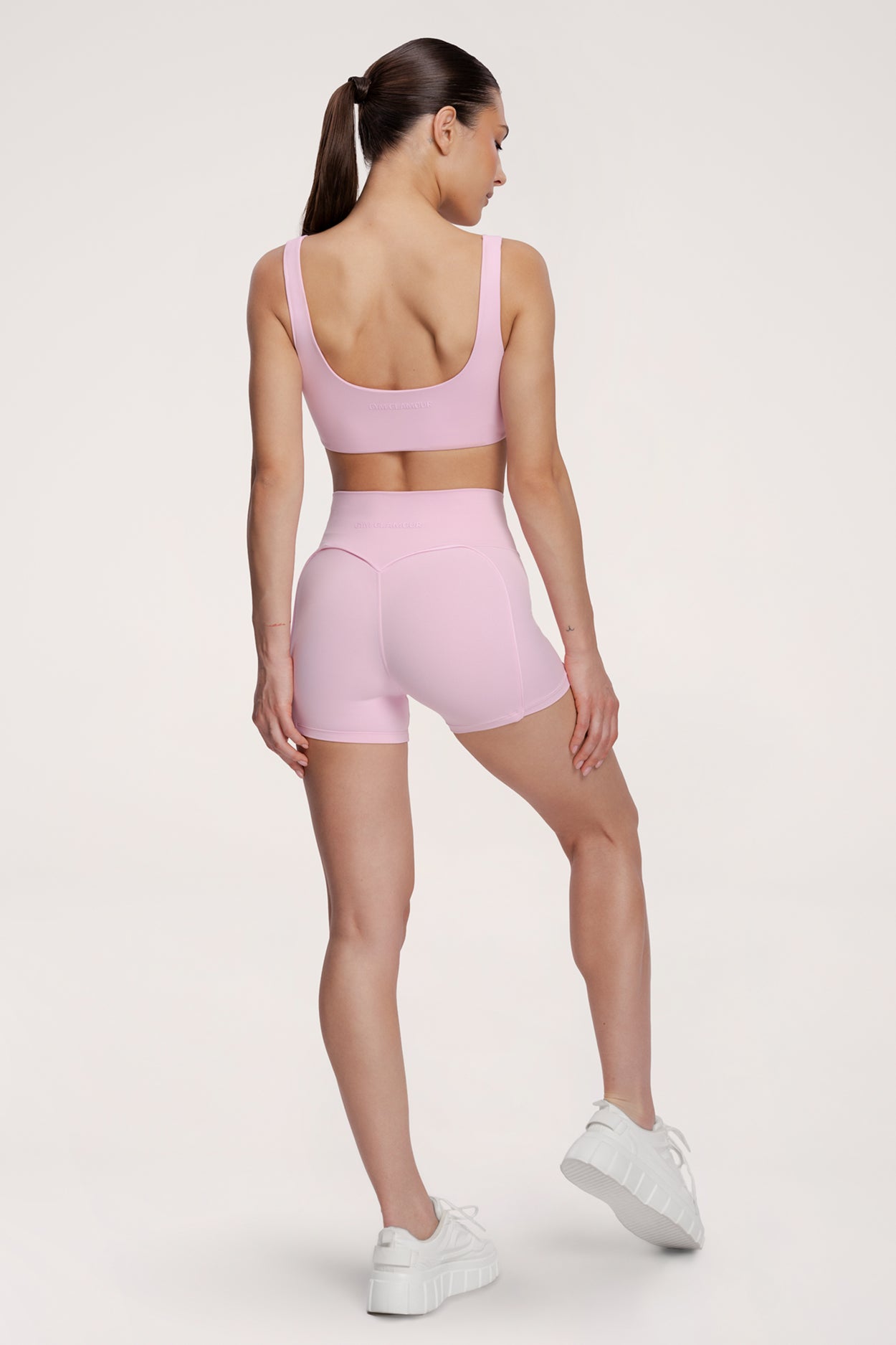 Spodenki pilates era pink