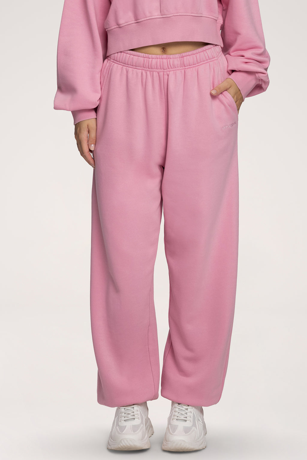 Easy Cuffed Sweatpants light pink