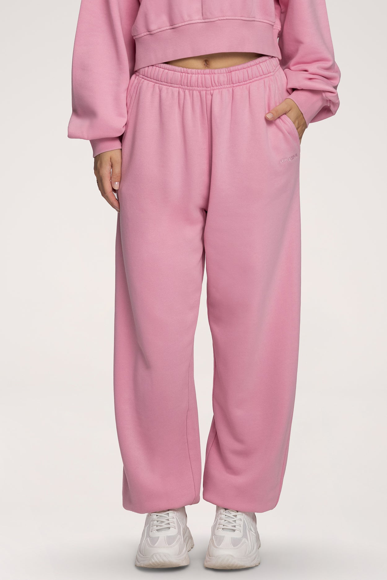 Easy Cuffed Sweatpants light pink