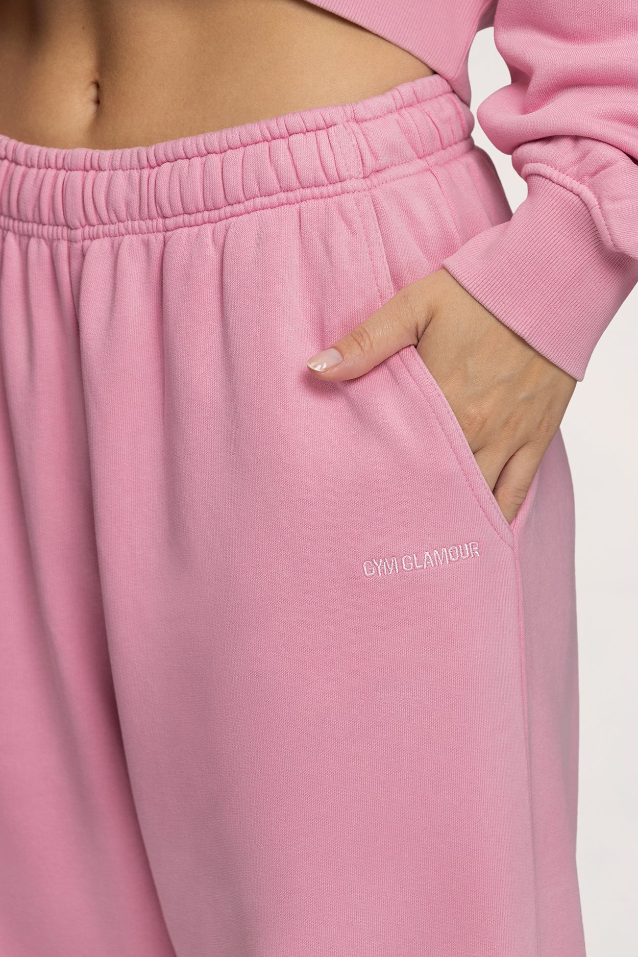 Easy Cuffed Sweatpants light pink