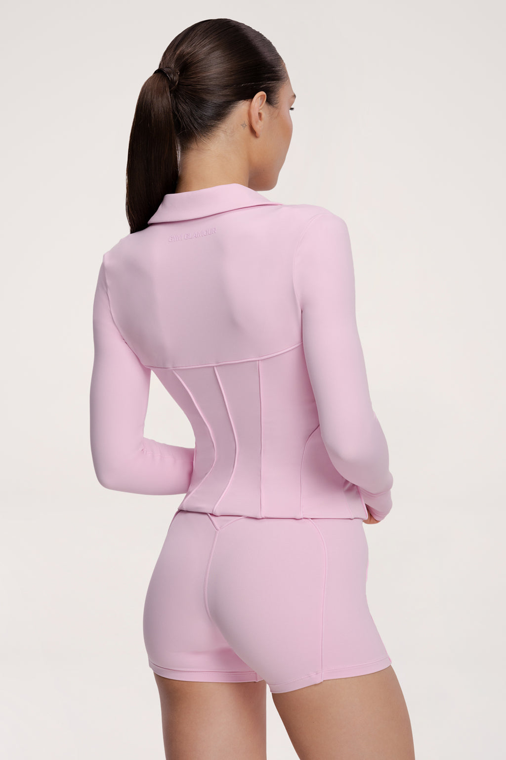 Bluza rozpinana pilates era pink