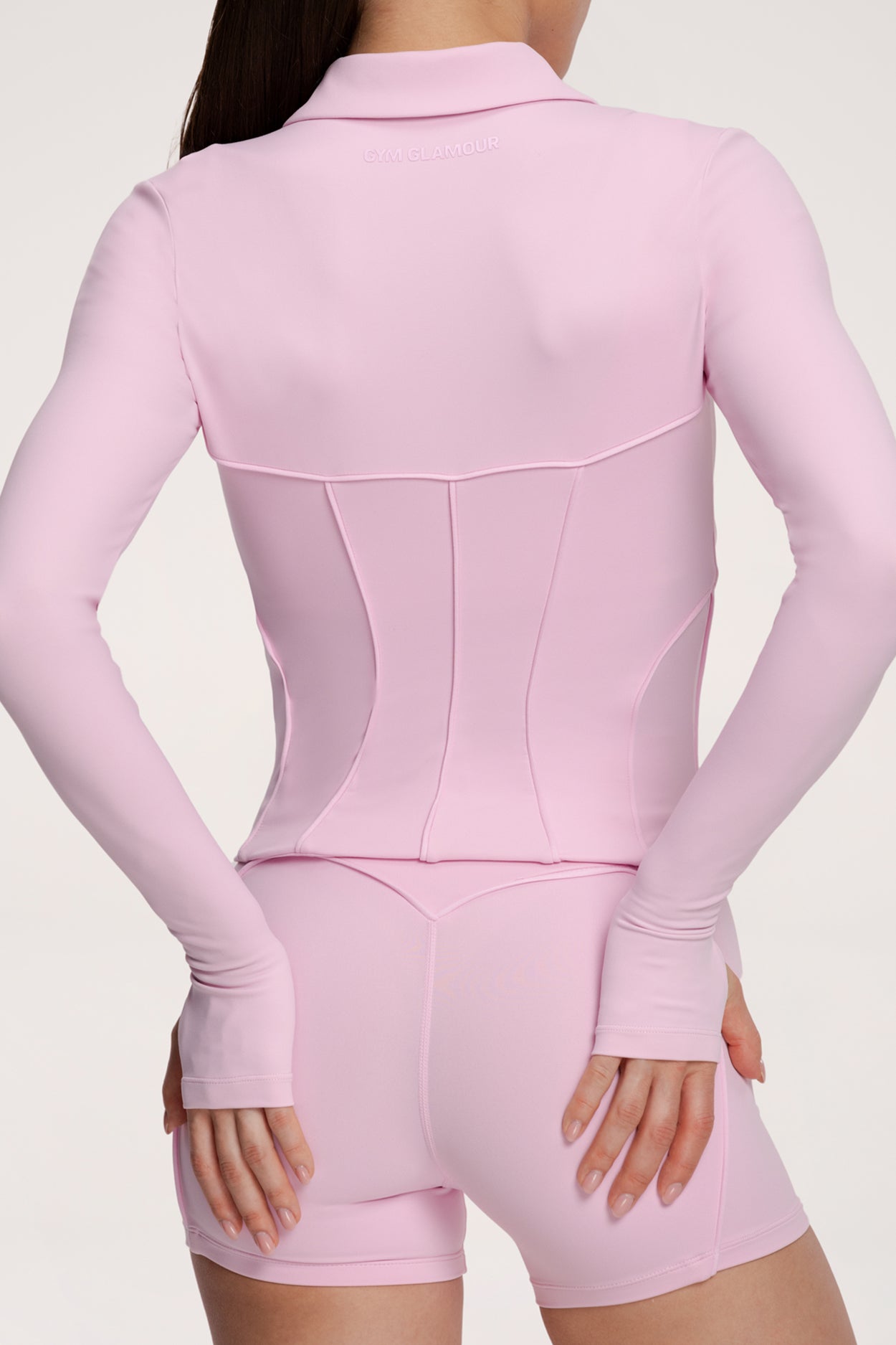 Bluza rozpinana pilates era pink