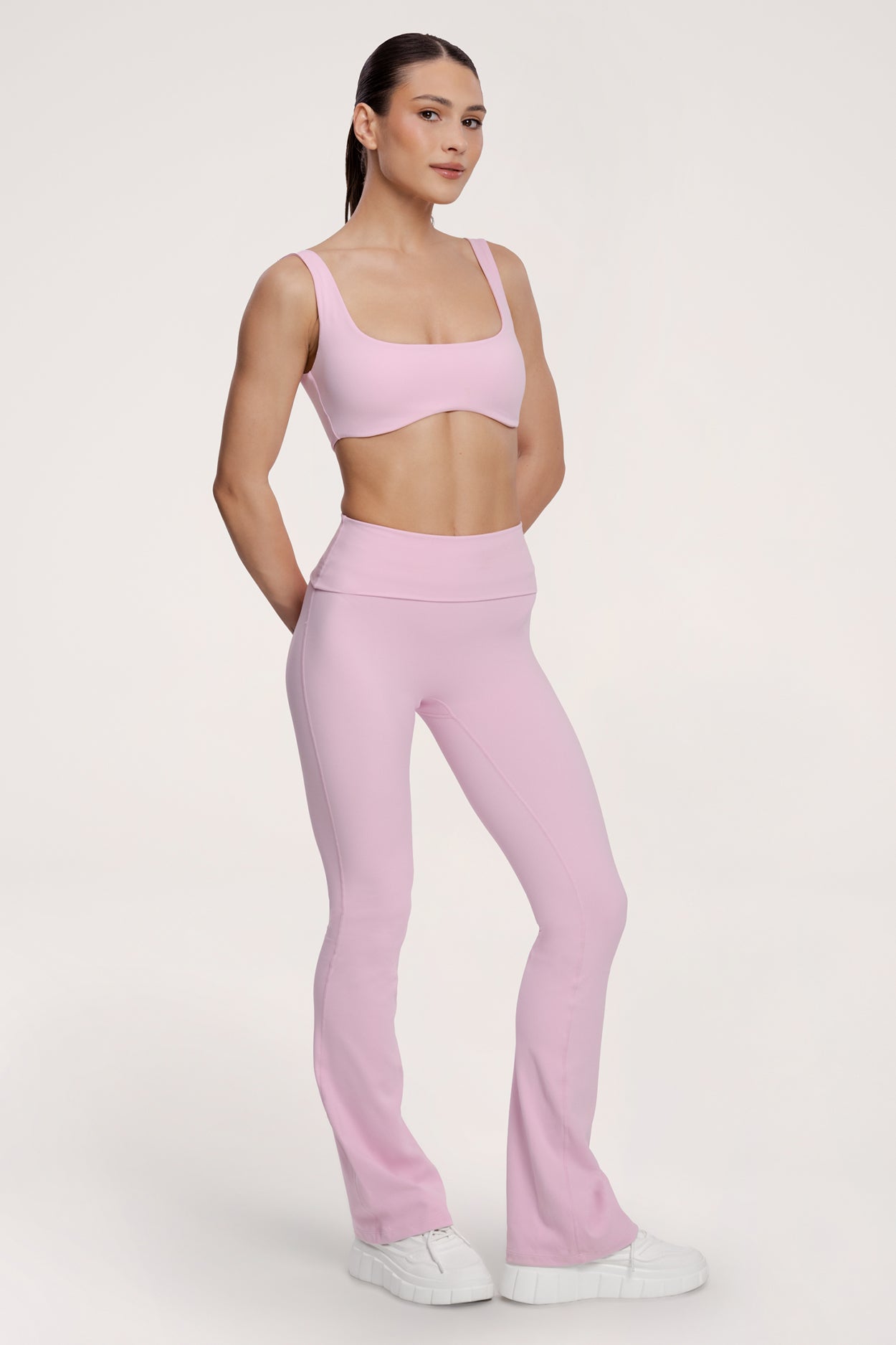 Dzwony pilates era pink