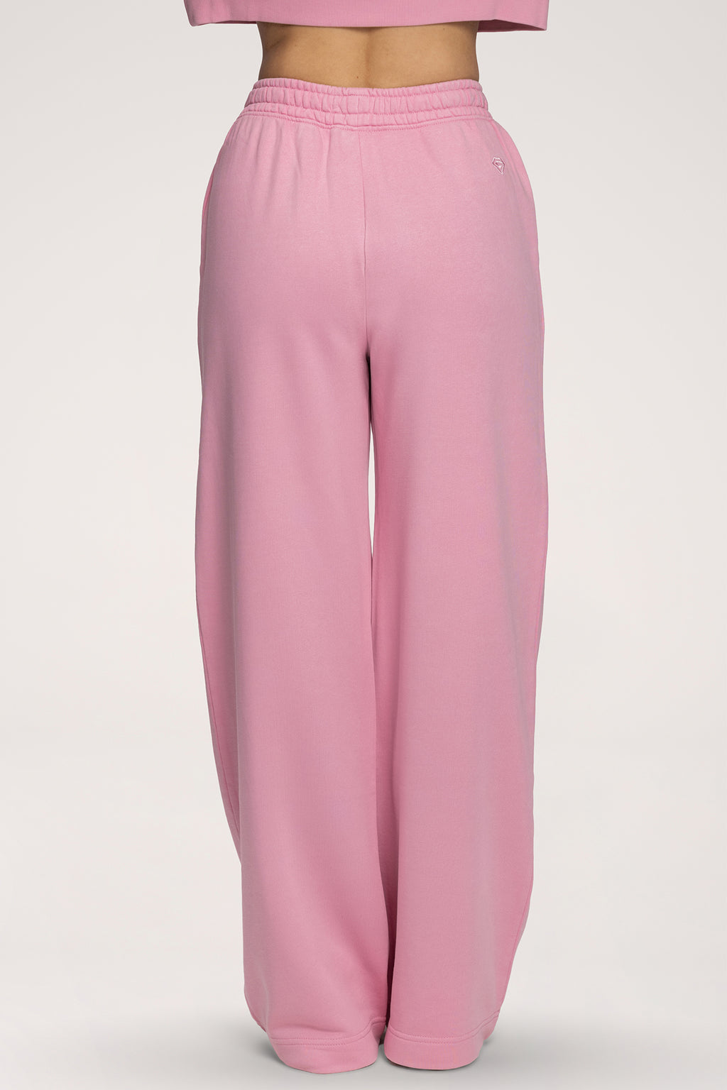 Easy Straight-Leg Sweatpants light pink