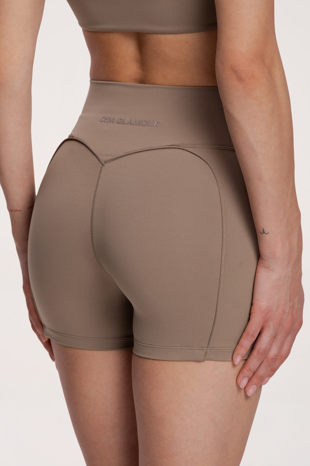 Spodenki pilates era warm beige