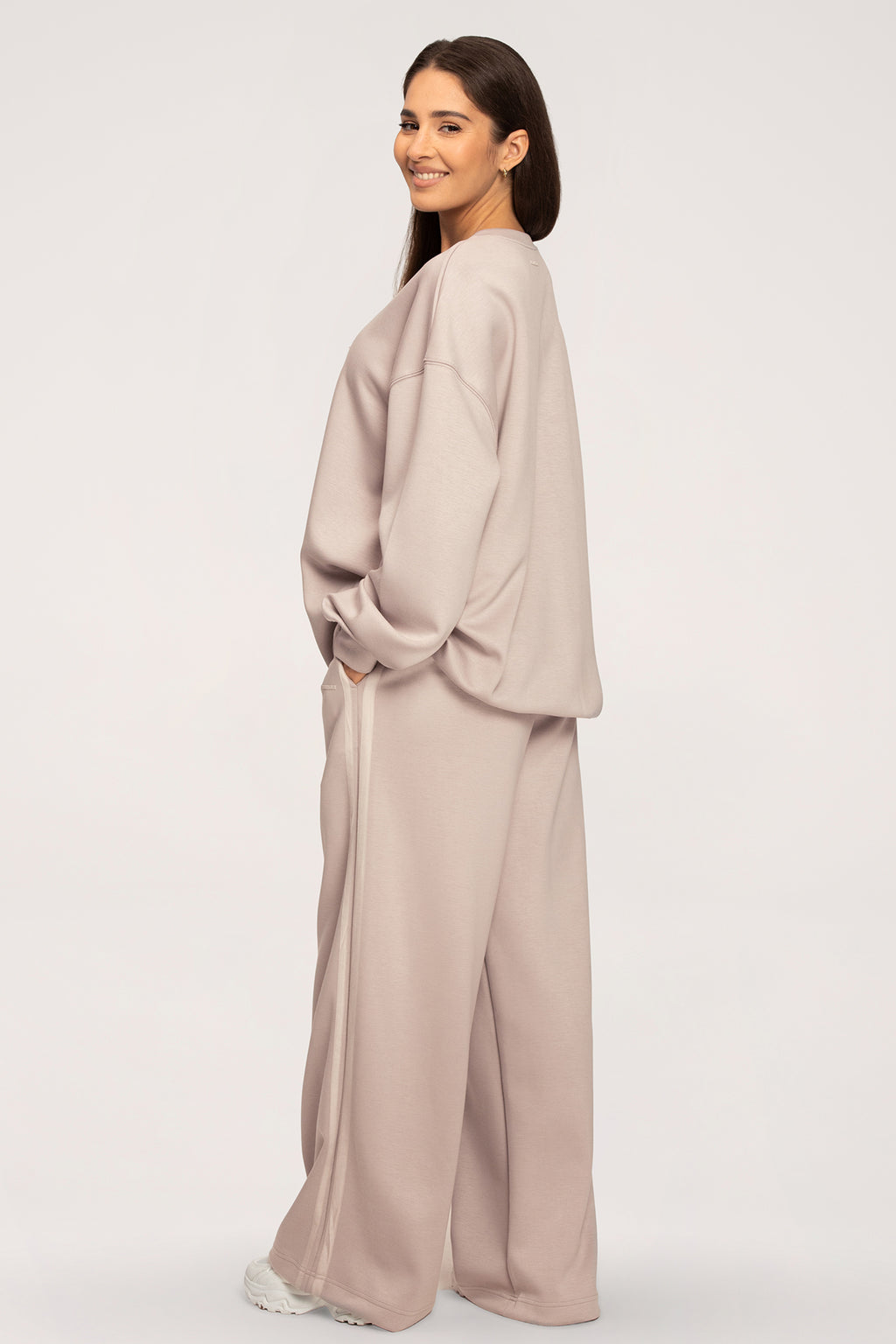 Bluza oversize UN1FORM beige