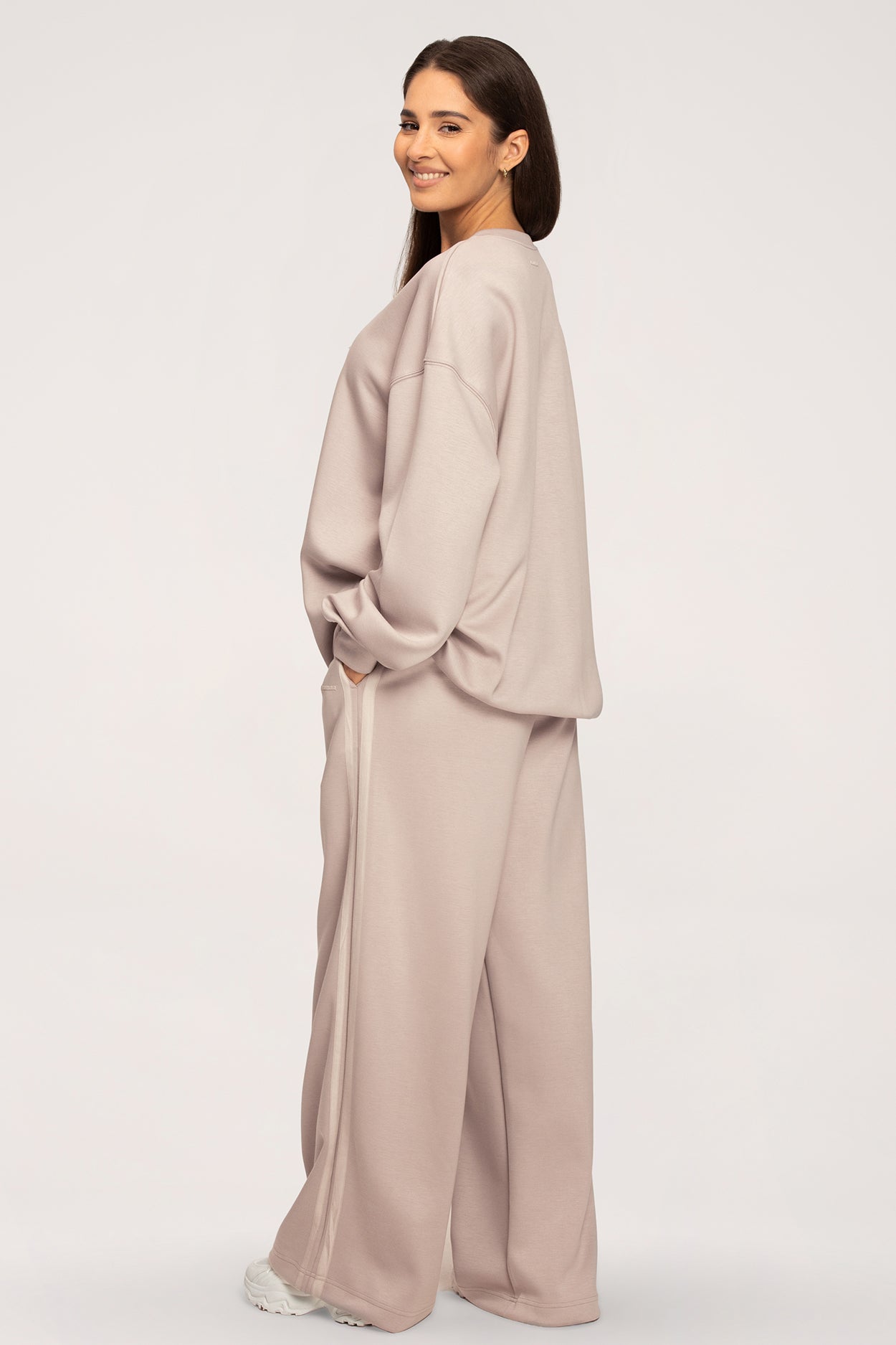 Bluza oversize UN1FORM beige
