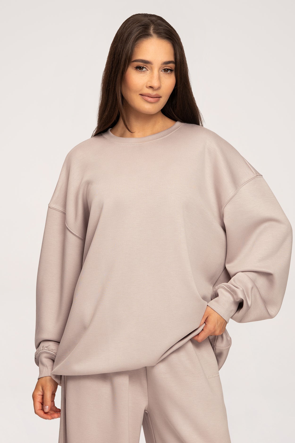 Bluza oversize UN1FORM beige