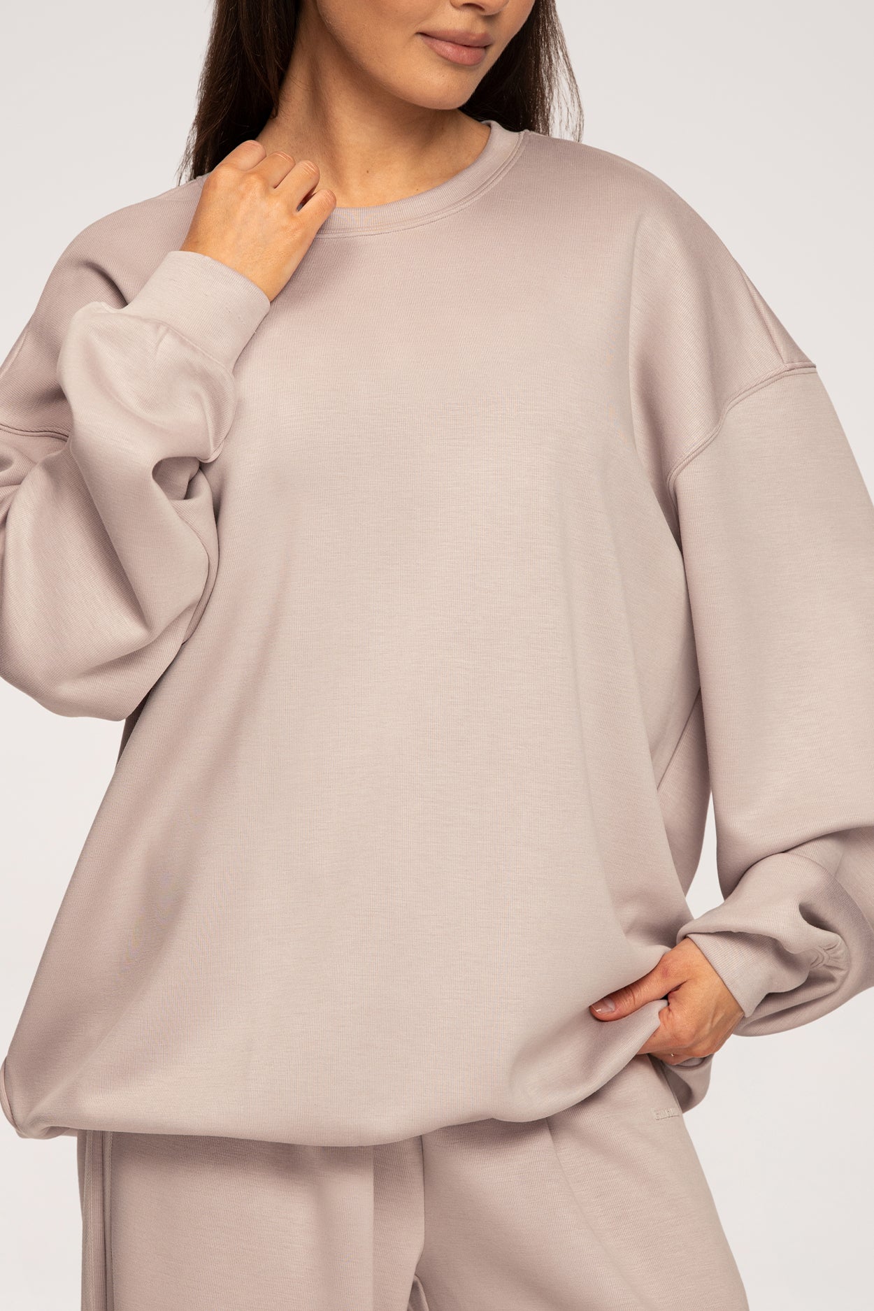 Bluza oversize UN1FORM beige
