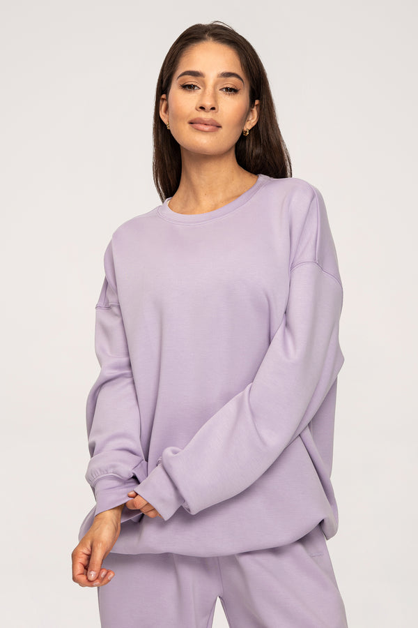 Bluza oversize UN1FORM lilac