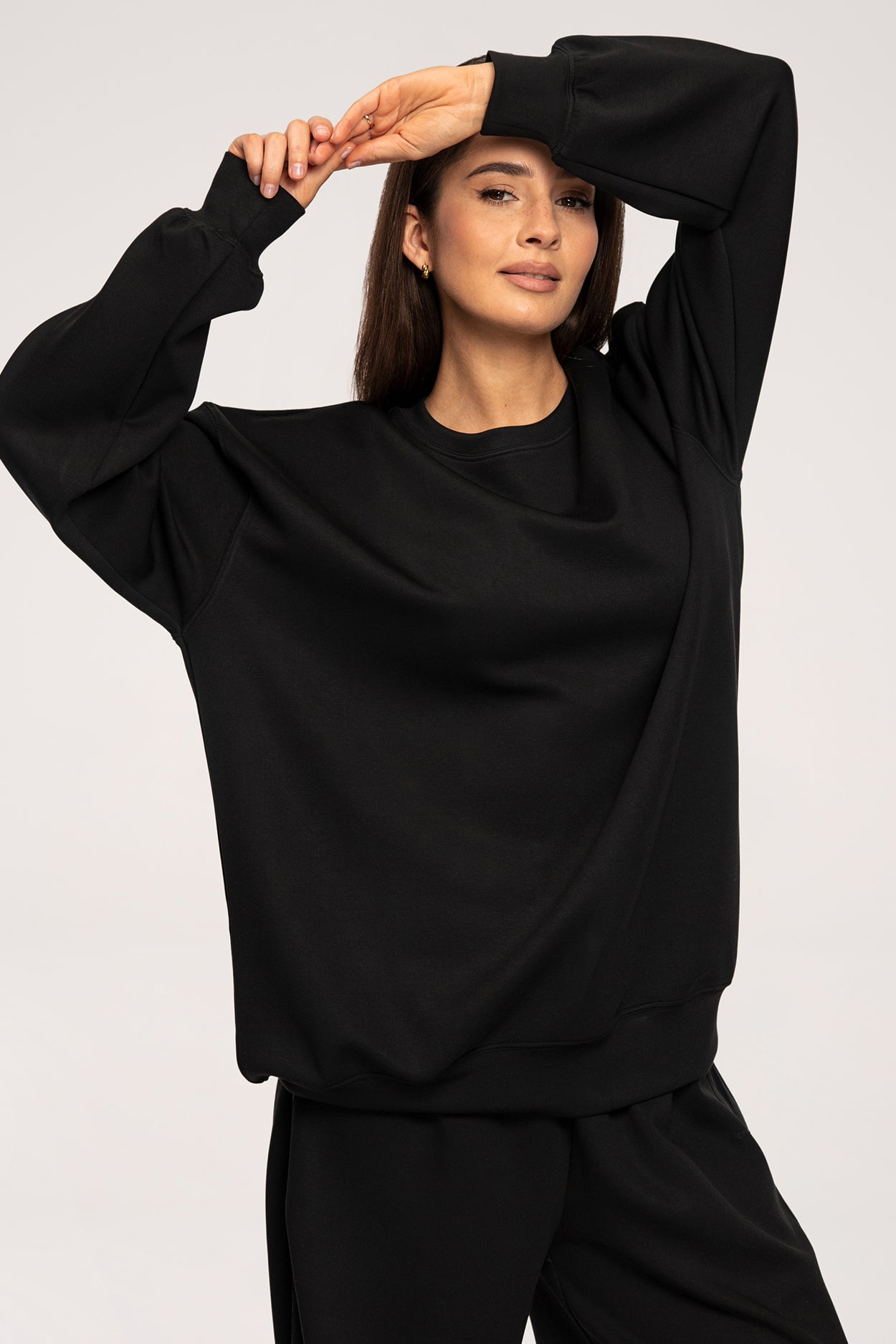 Bluza oversize UN1FORM black