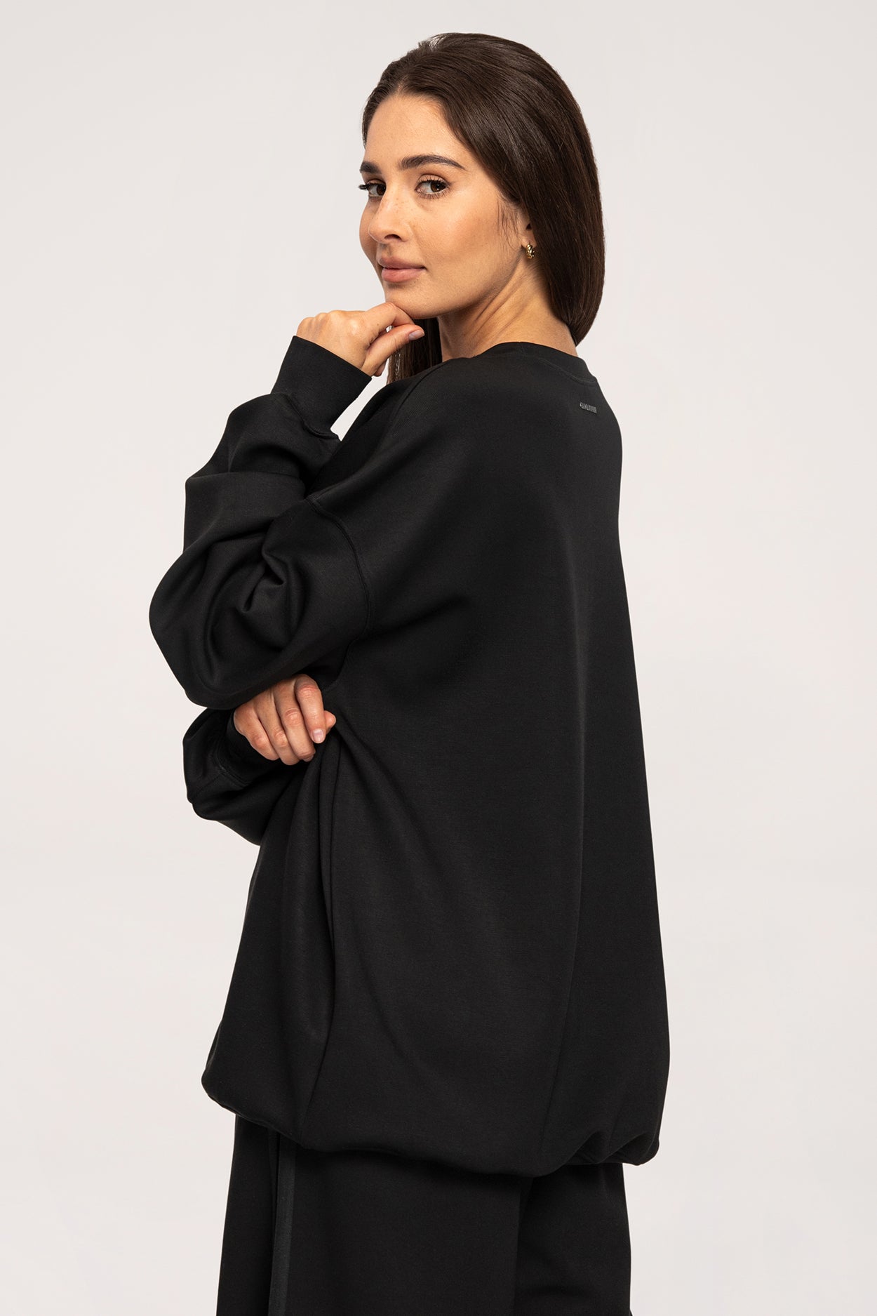 Bluza oversize UN1FORM black