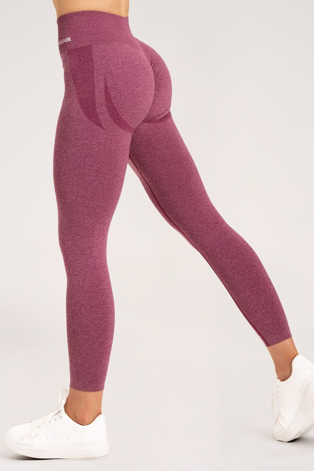 Leginsy melange cherry