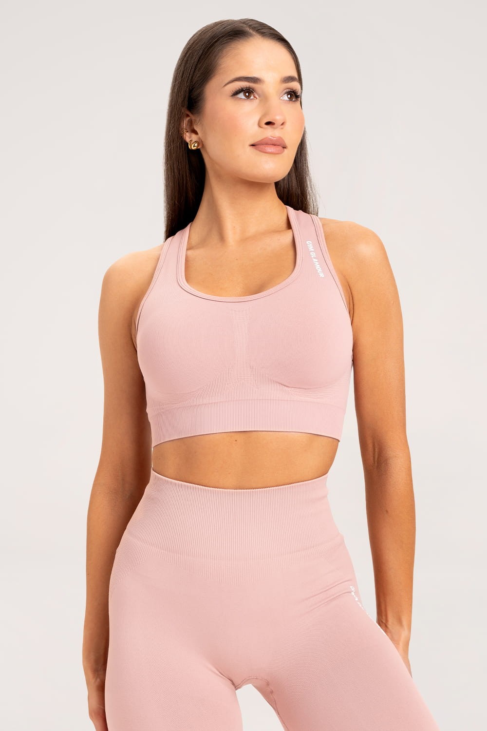 Biustonosz compress rose tan