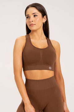 Podprsenka push up chocolate
