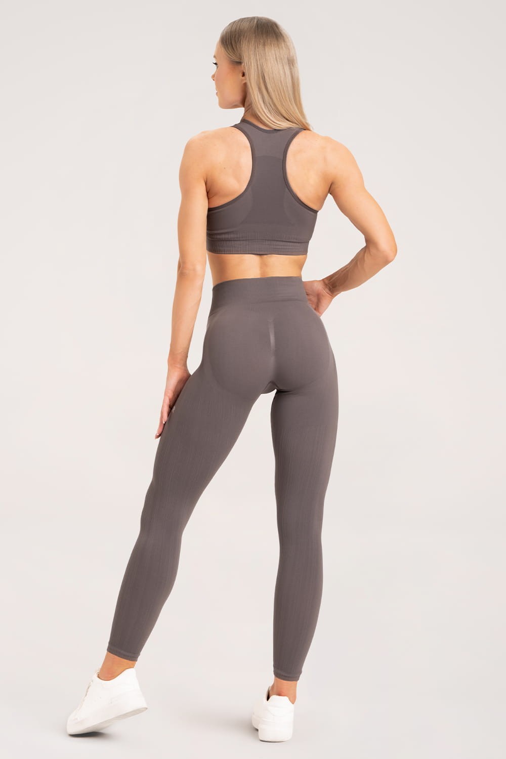 Leginsy push up grey