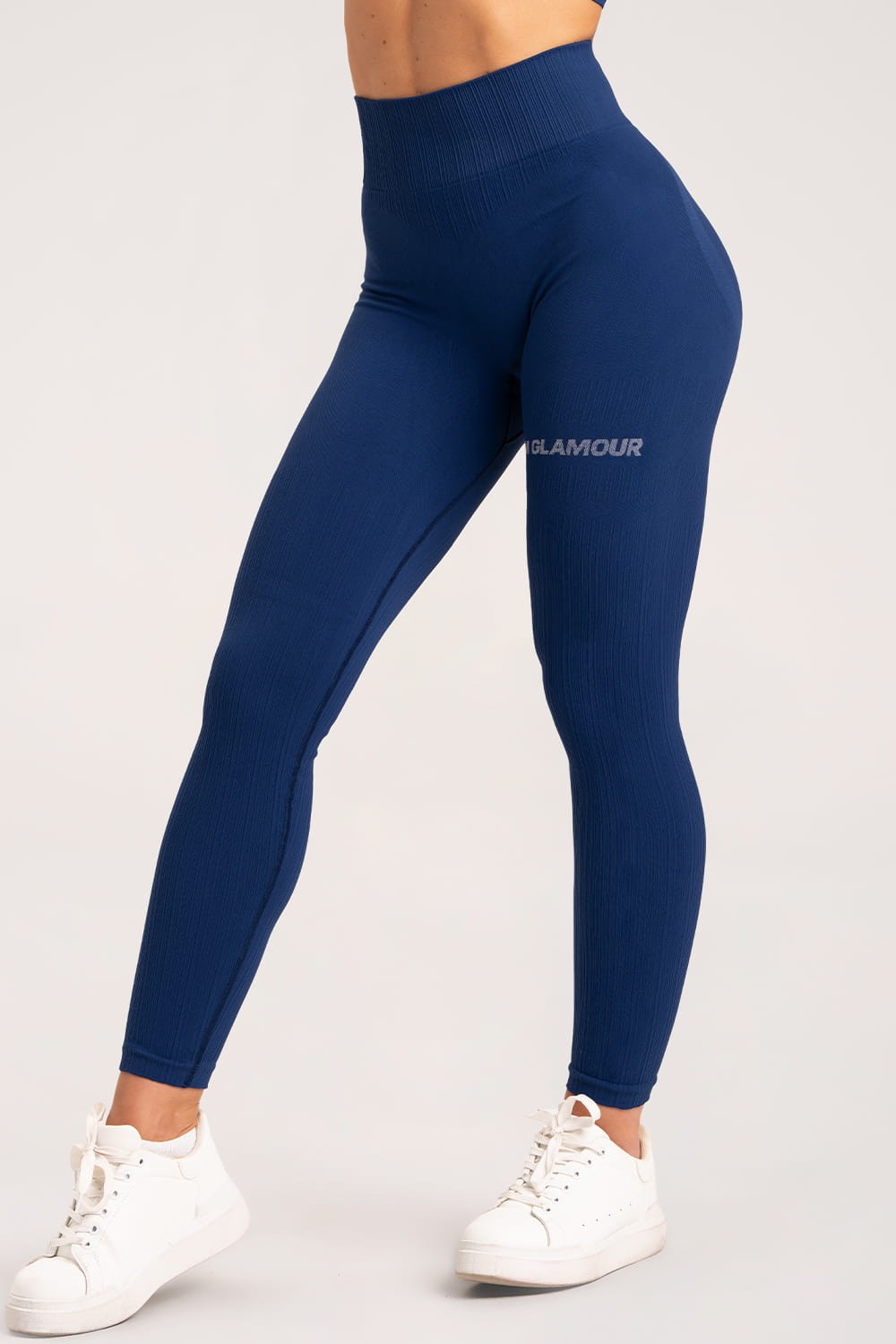 Leginsy push up classic blue
