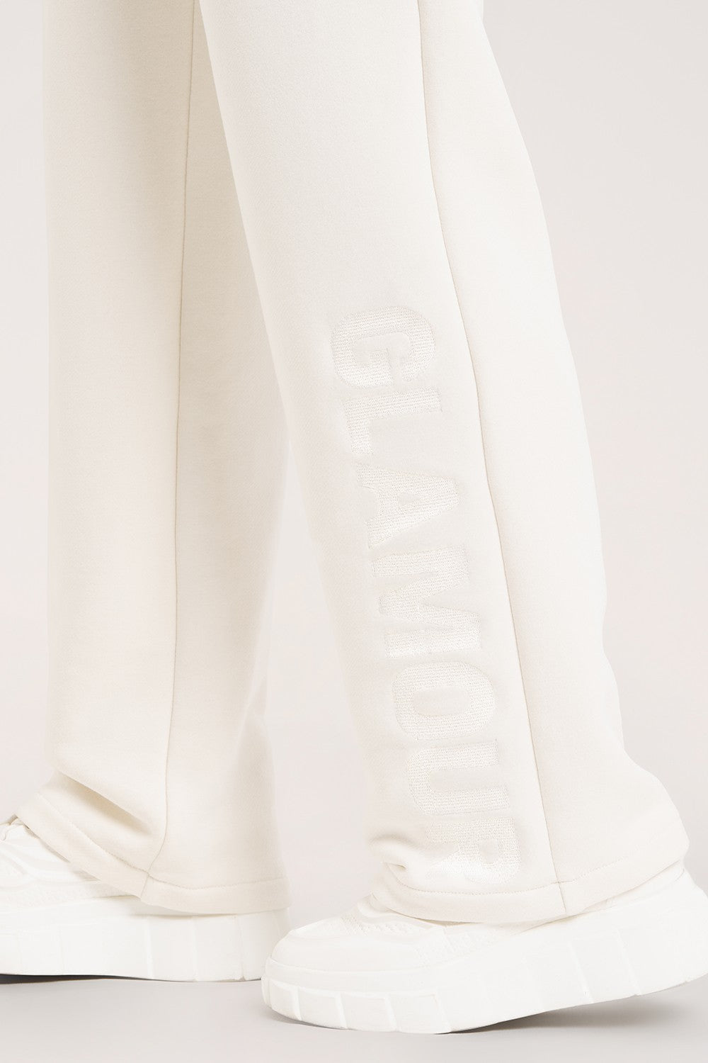 Spodnie dresowe signature off white