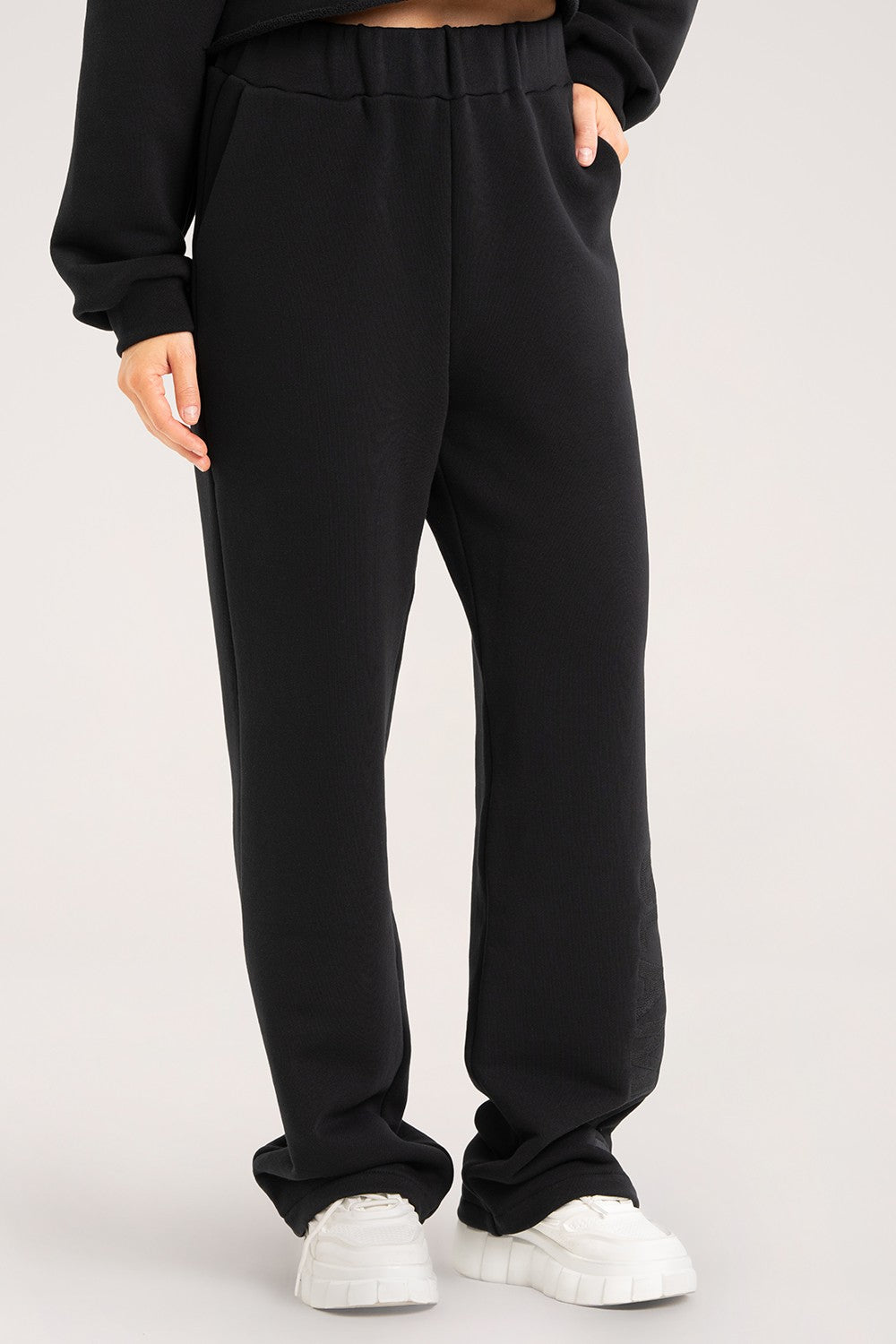 Spodnie dresowe signature black