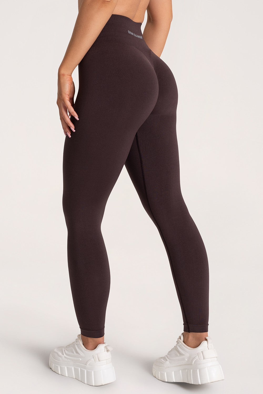 Leginsy second skin chocolate