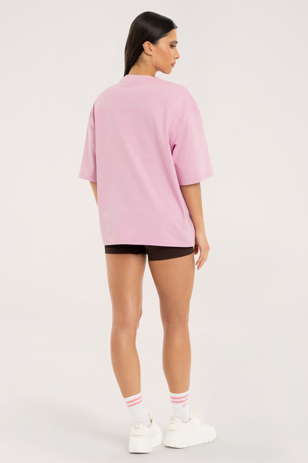 T-shirt oversize light pink