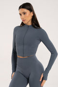 Bluza rozpinana "gorset" moonlight