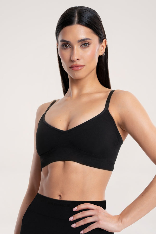 Biustonosz touch black