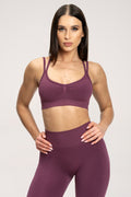 Biustonosz fake BBL maroon