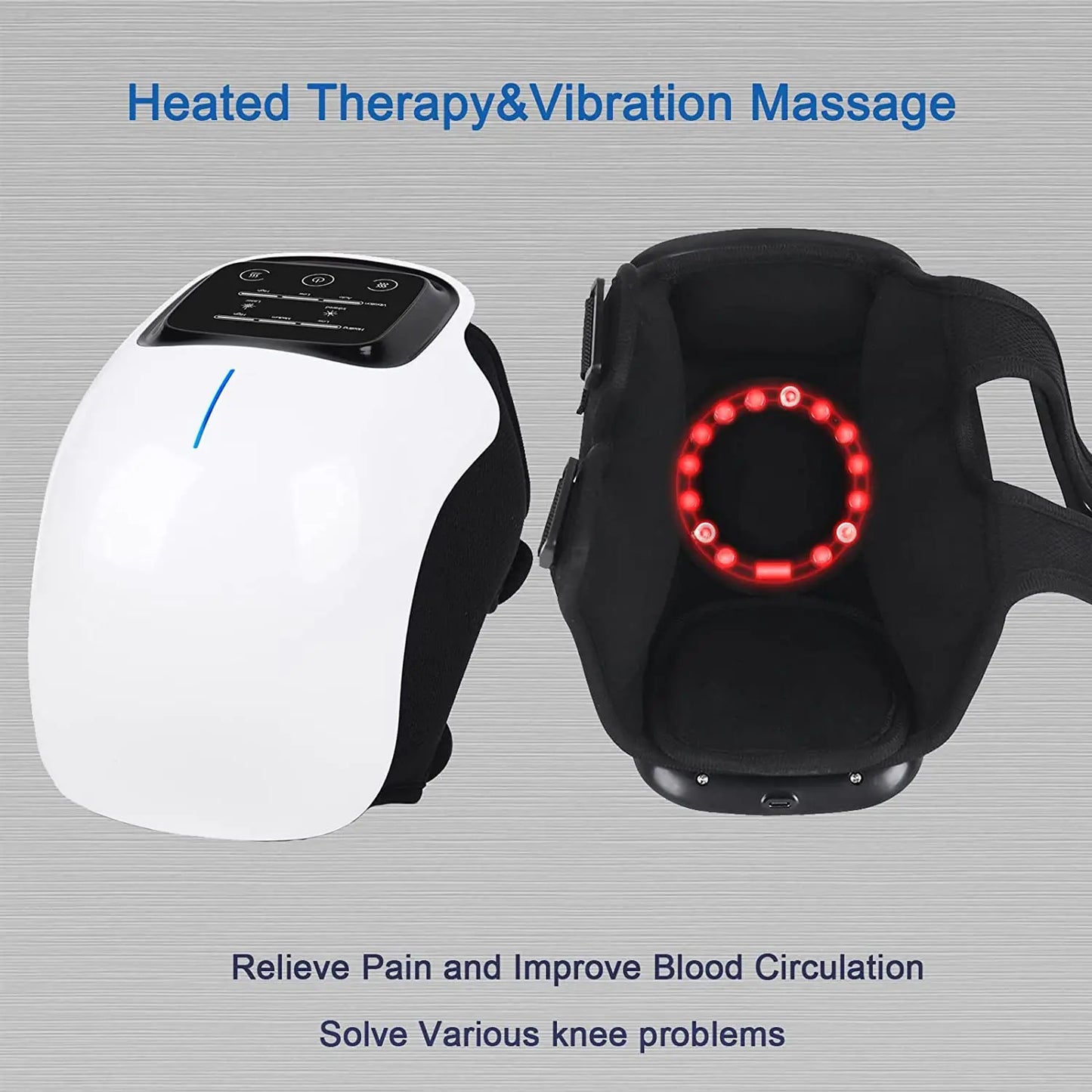 GymGlamour™ Heat Therapy Knee Massager