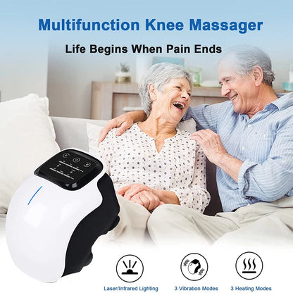 GymGlamour™ Heat Therapy Knee Massager