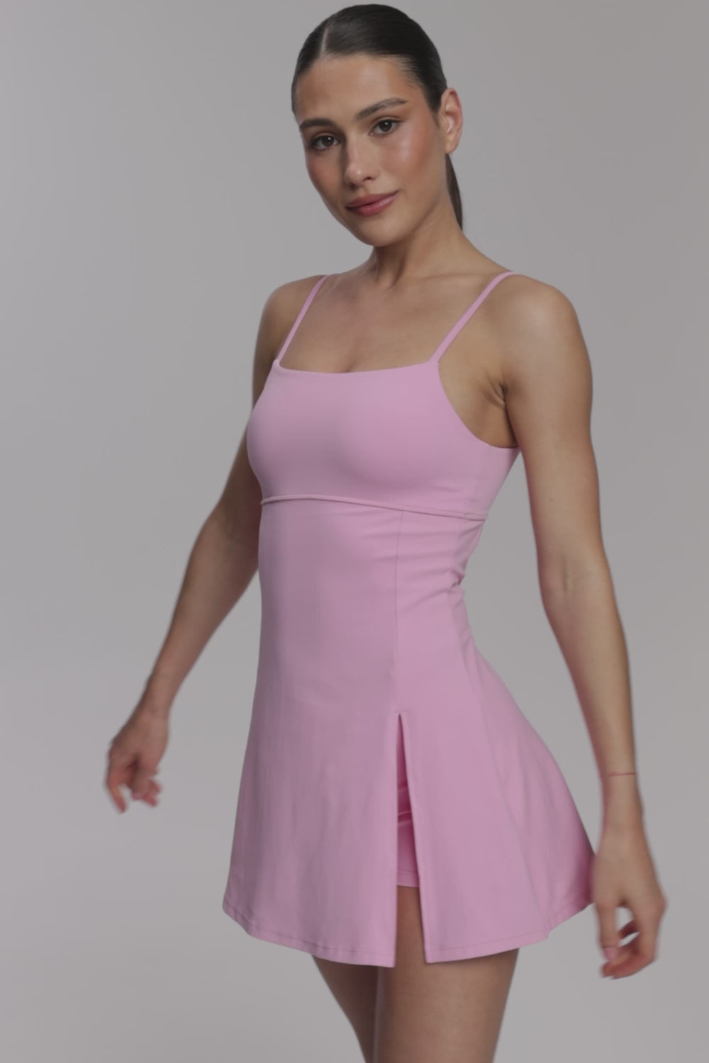 Dress Court candy pink