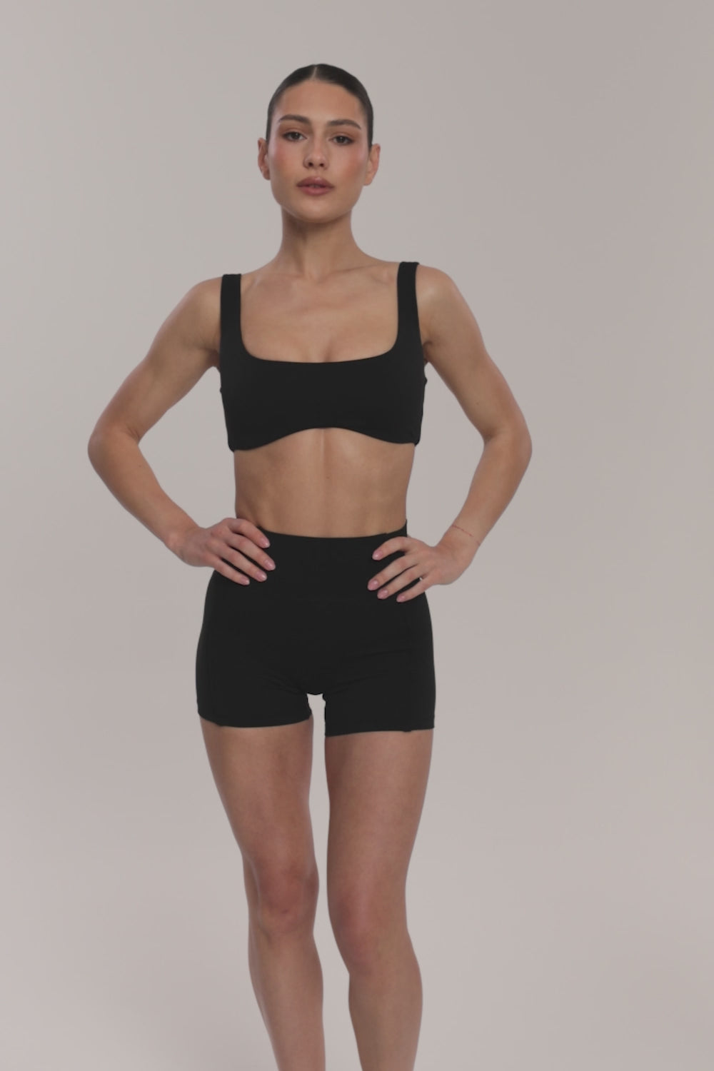 Biustonosz pilates era black
