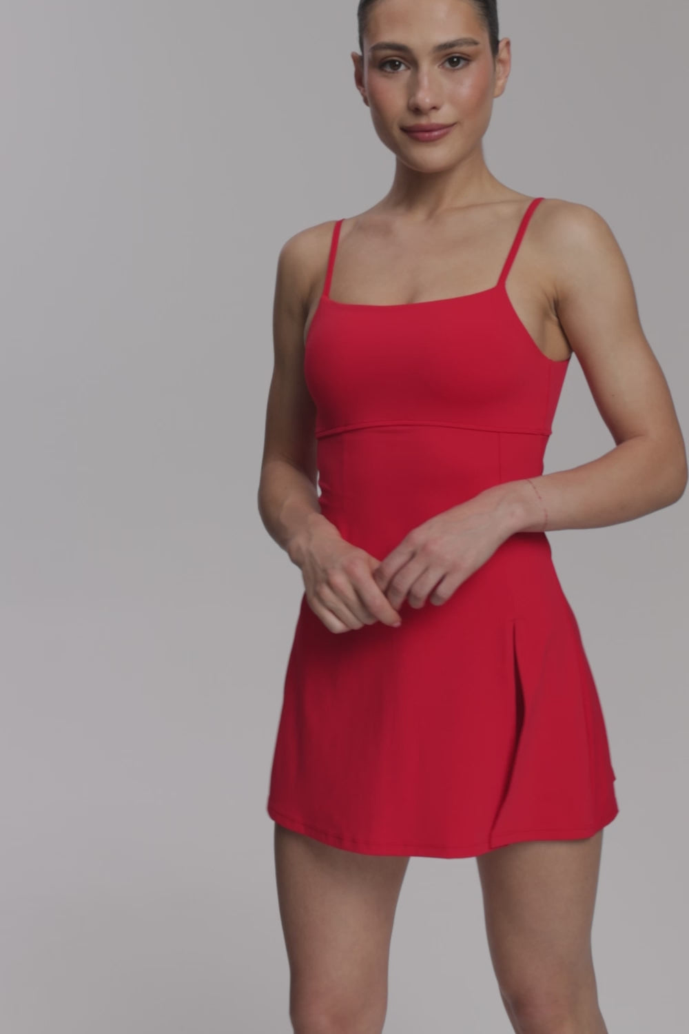 Dress Court red