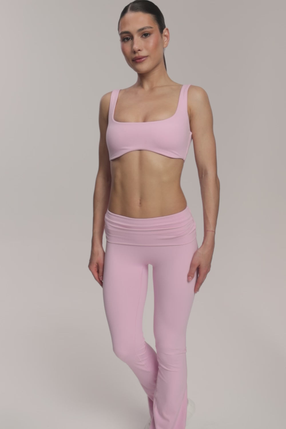 Dzwony pilates era pink